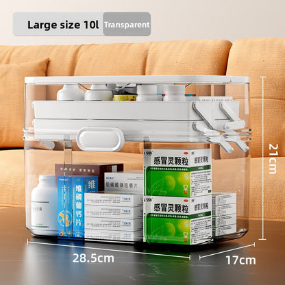 plastic medicine box