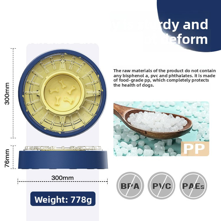 Plastic pet bowl