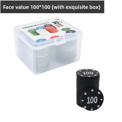 Plastic Poker Chips for Card Games