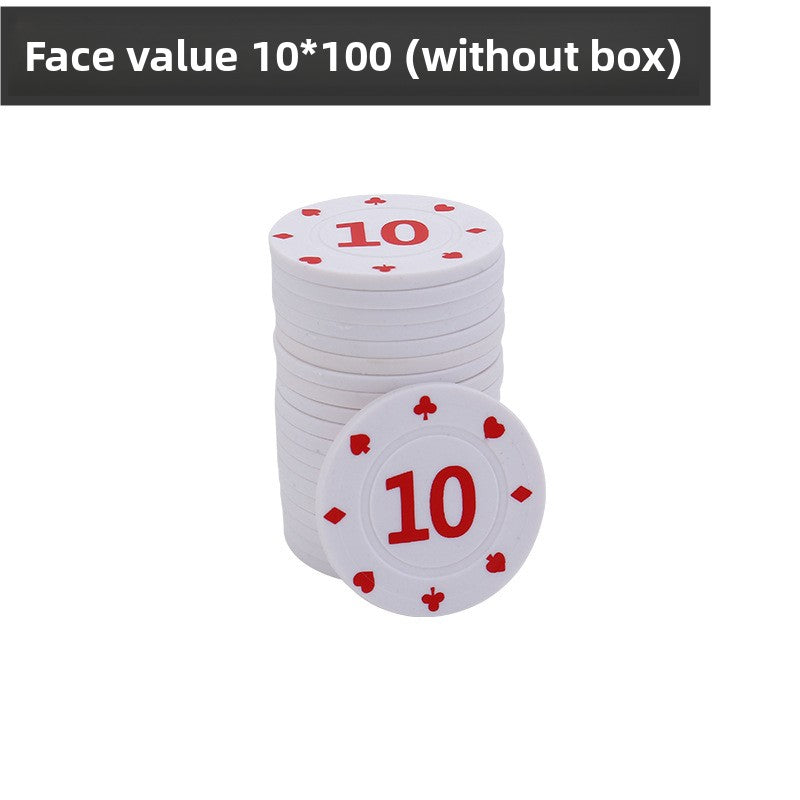 Plastic Poker Chips for Card Games