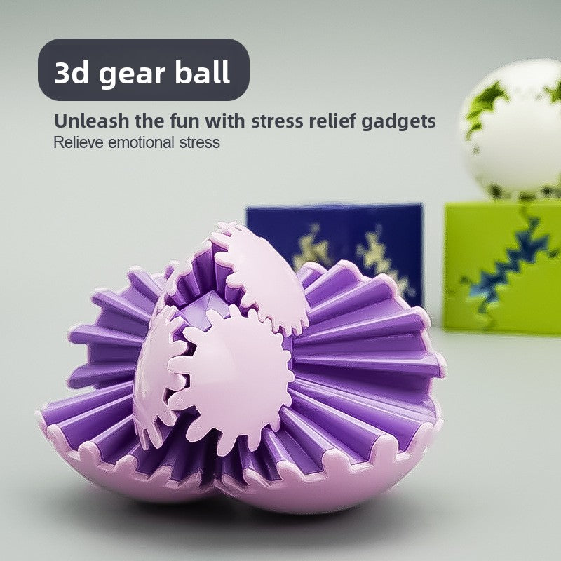 Plastic puzzle toy