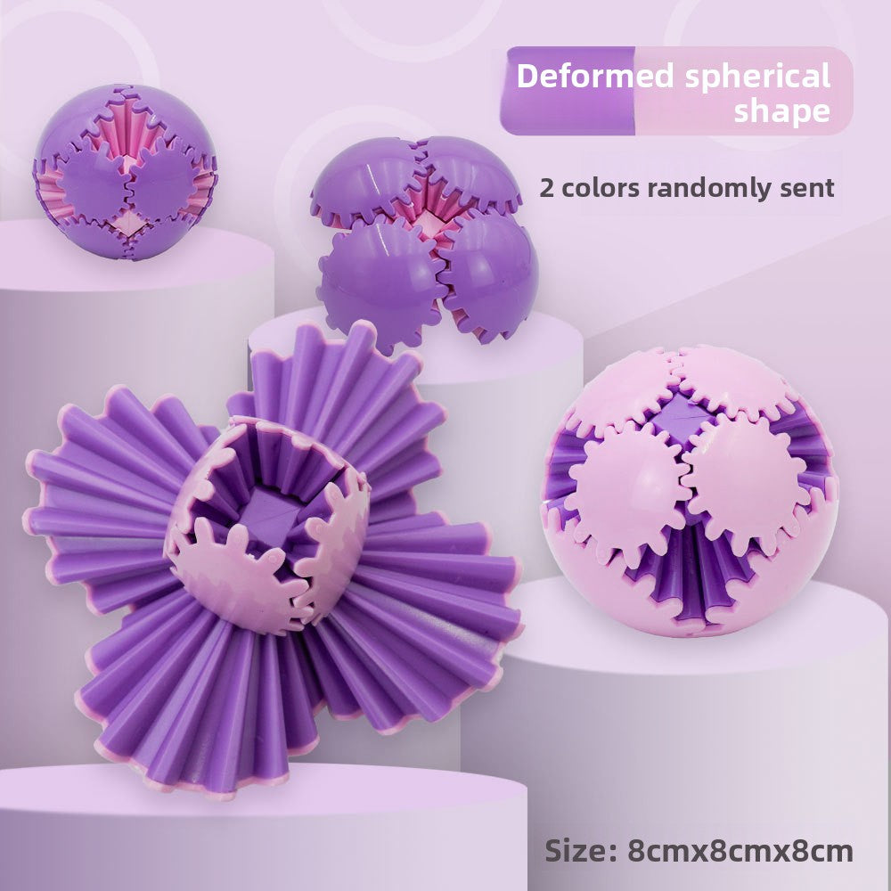 Plastic puzzle toy