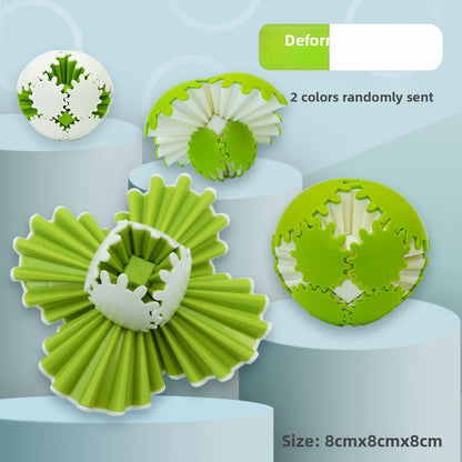 Plastic puzzle toy