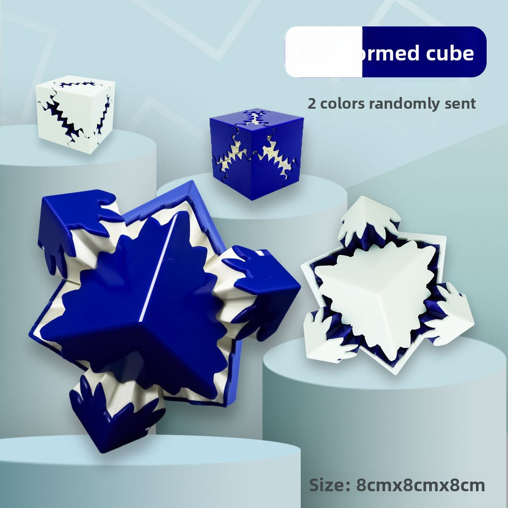 Plastic puzzle toy