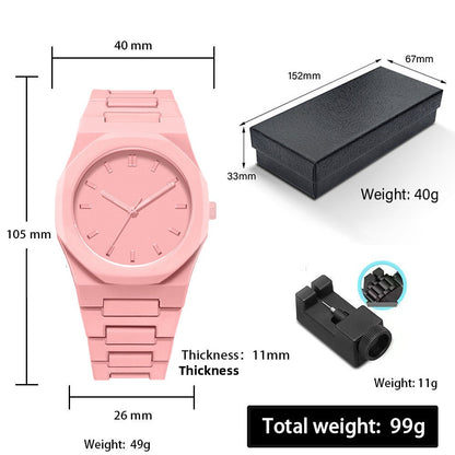 Plastic Quartz Watch, Waterproof Arabic Watch