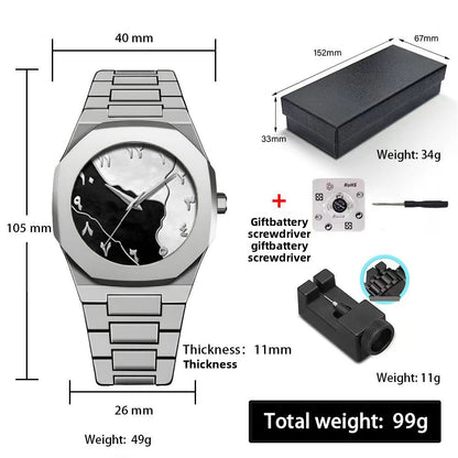 Plastic Quartz Watch, Waterproof Arabic Watch