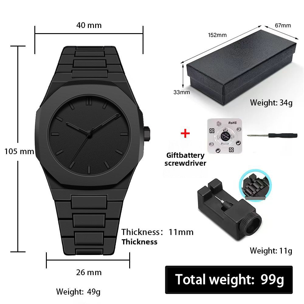 Plastic Quartz Watch, Waterproof Arabic Watch