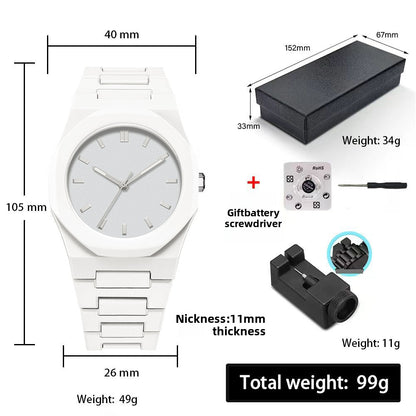 Plastic Quartz Watch, Waterproof Arabic Watch