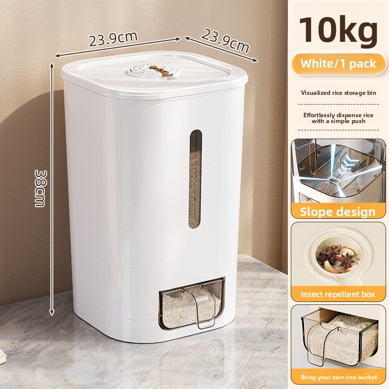 plastic rice bucket