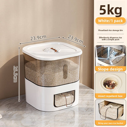 plastic rice bucket