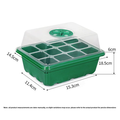 Plastic seedling tray