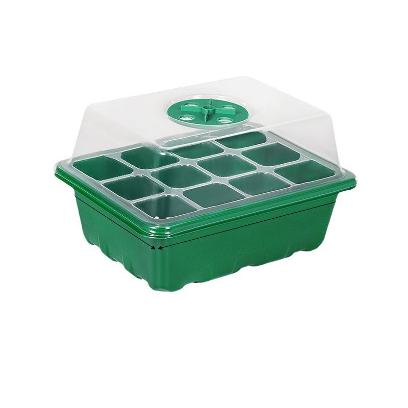 Plastic seedling tray