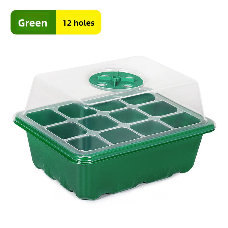 Plastic seedling tray