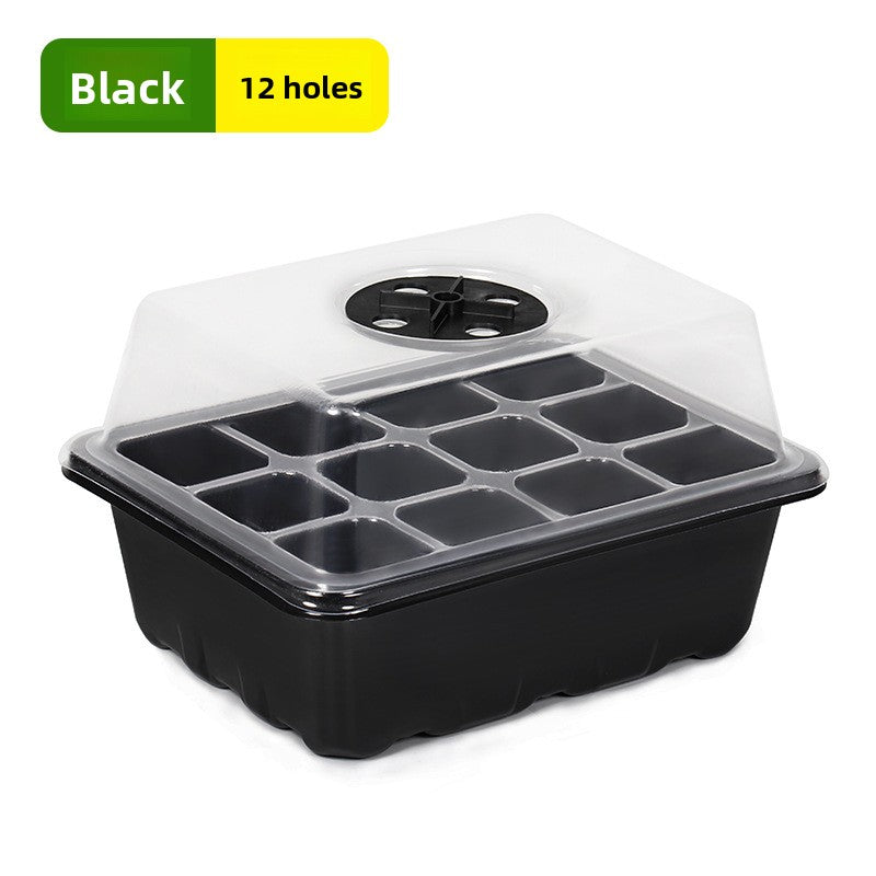 Plastic seedling tray