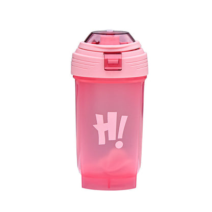 Plastic Shake Cup Leak Proof Fitness Water Bottle