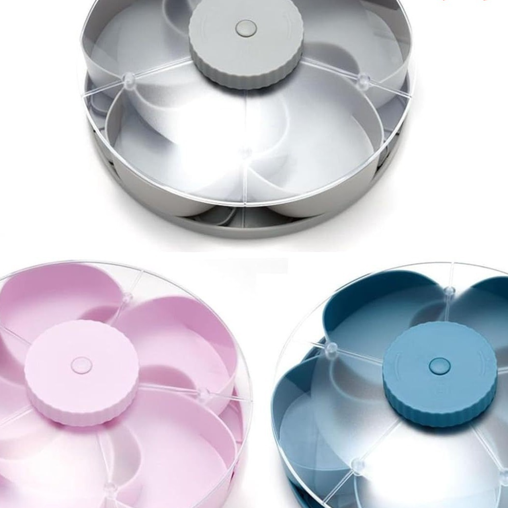 Plastic snack tray