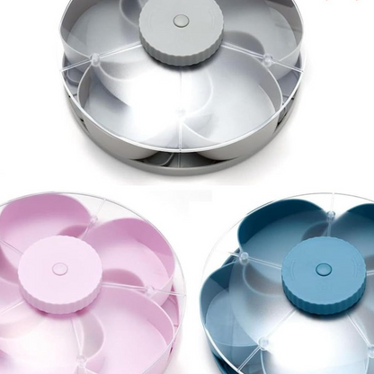 Plastic snack tray