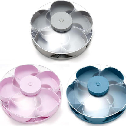 Plastic snack tray