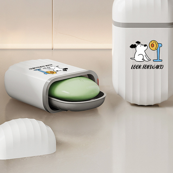 Plastic soap dish