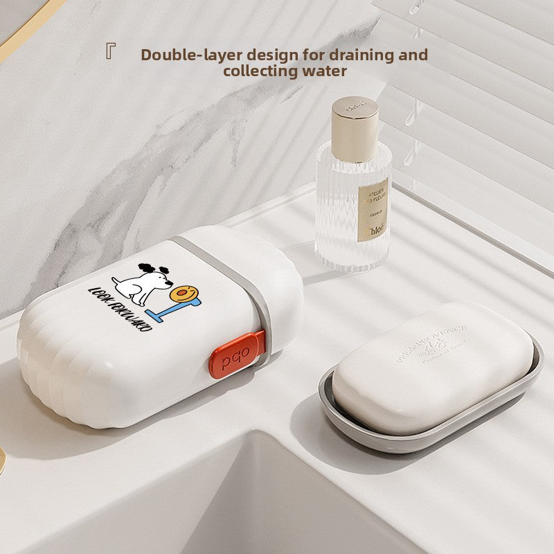 Plastic soap dish
