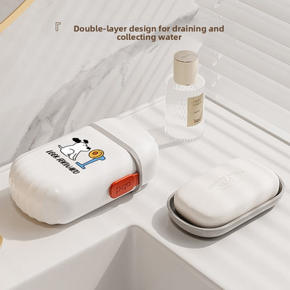 Plastic soap dish