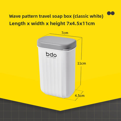 Plastic soap dish