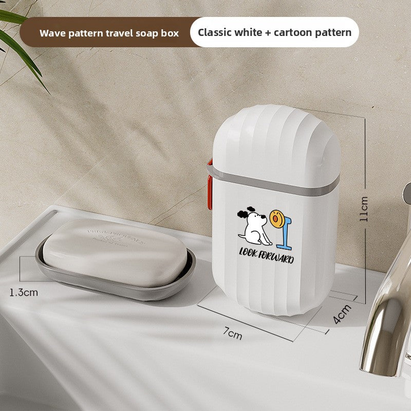 Plastic soap dish