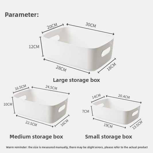 Plastic Storage Box for Desk