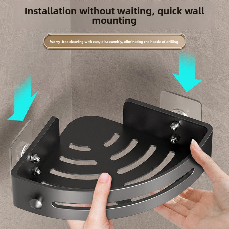 Plastic storage shelf