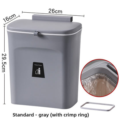 Plastic trash bin