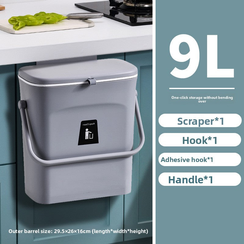 Plastic trash bin