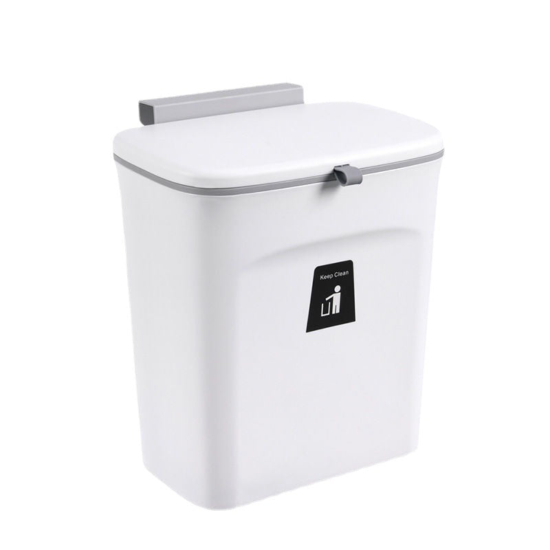 Plastic trash bin