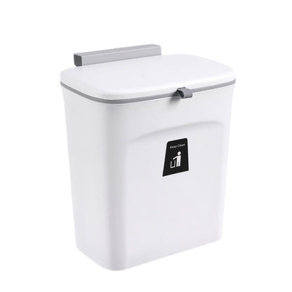 Plastic trash bin