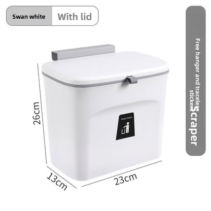 Plastic trash bin