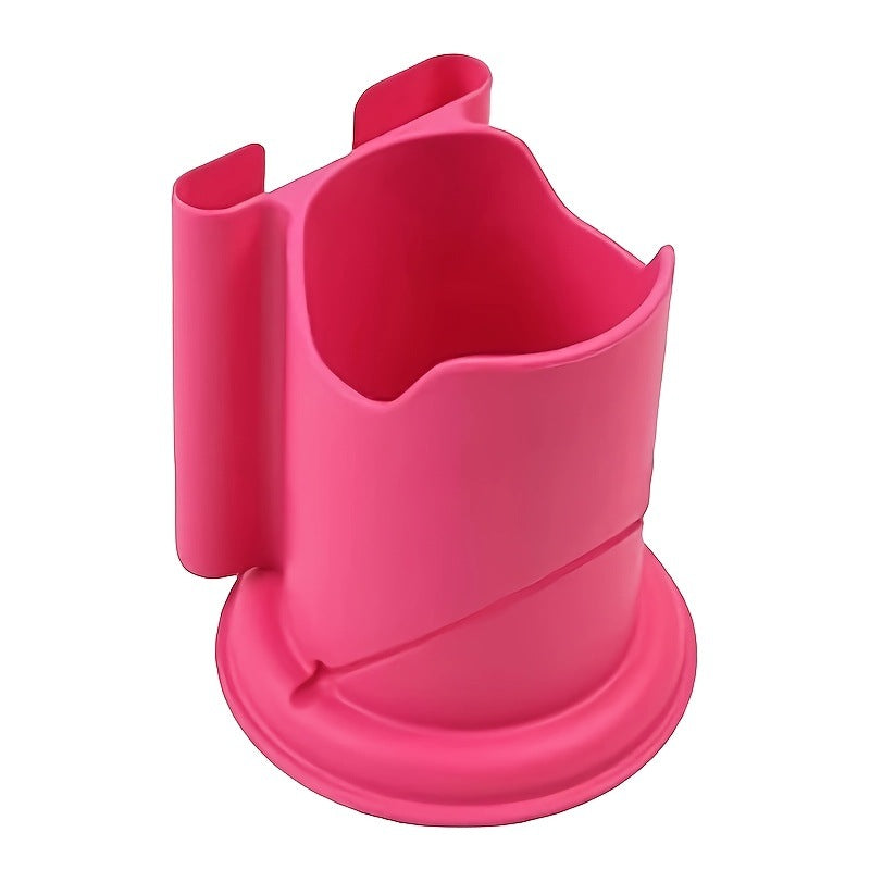 Plastic tray cup holder