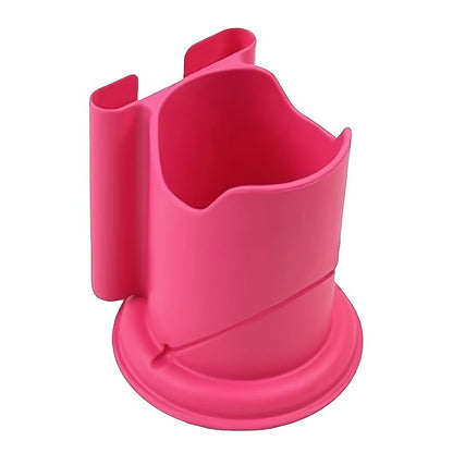 Plastic tray cup holder