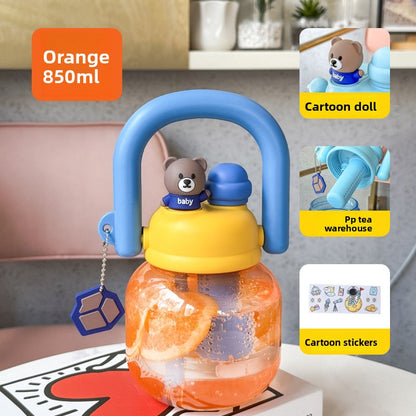Plastic water bottle