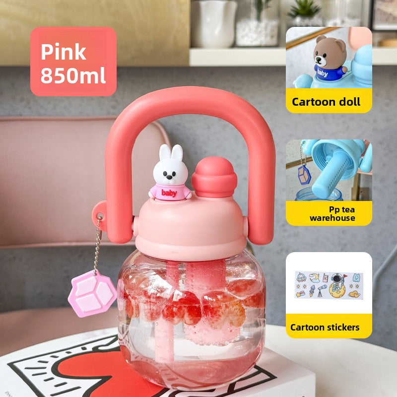 Plastic water bottle
