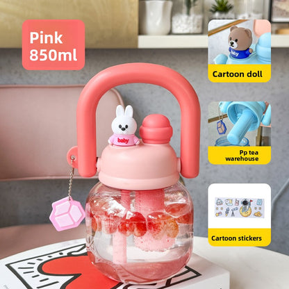 Plastic water bottle