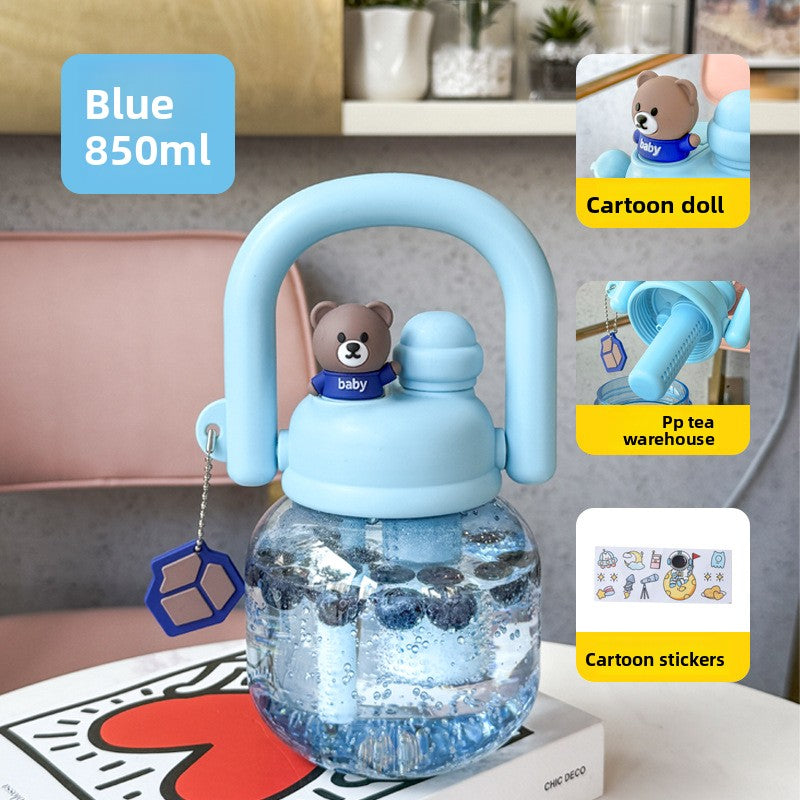Plastic water bottle