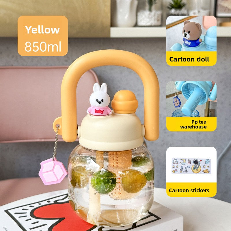 Plastic water bottle