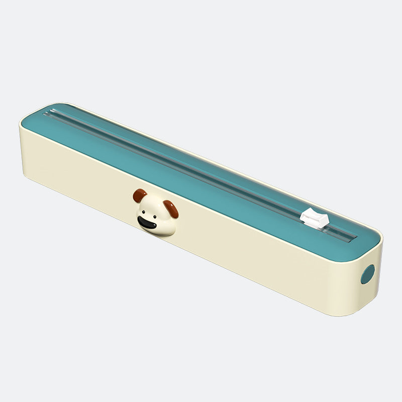 Plastic wrap cutter