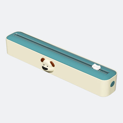 Plastic wrap cutter