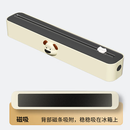 Plastic wrap cutter
