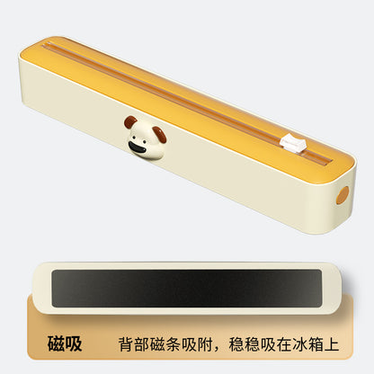 Plastic wrap cutter