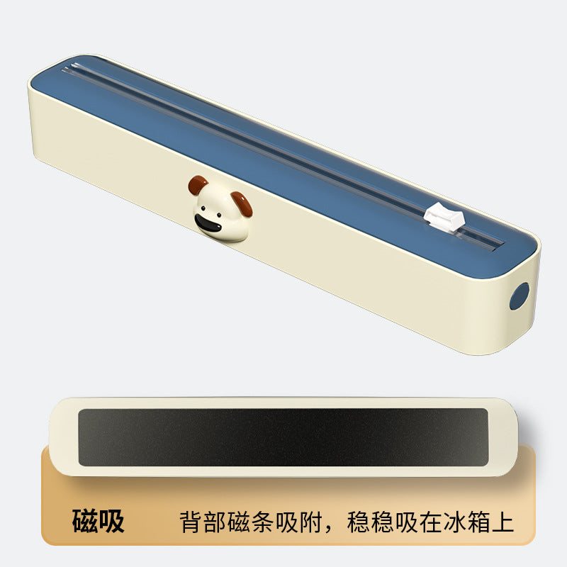 Plastic wrap cutter