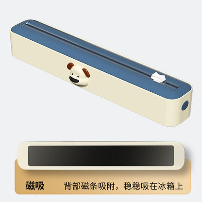 Plastic wrap cutter