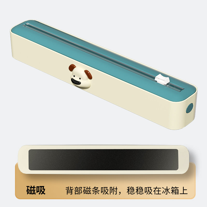 Plastic wrap cutter