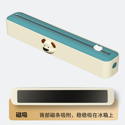 Plastic wrap cutter