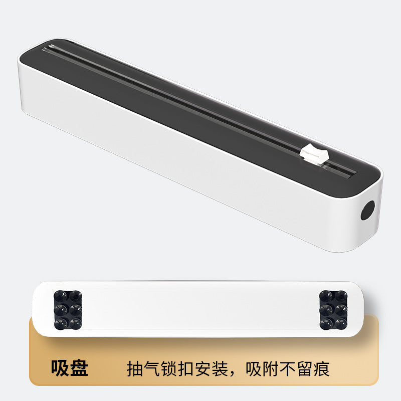 Plastic wrap cutter